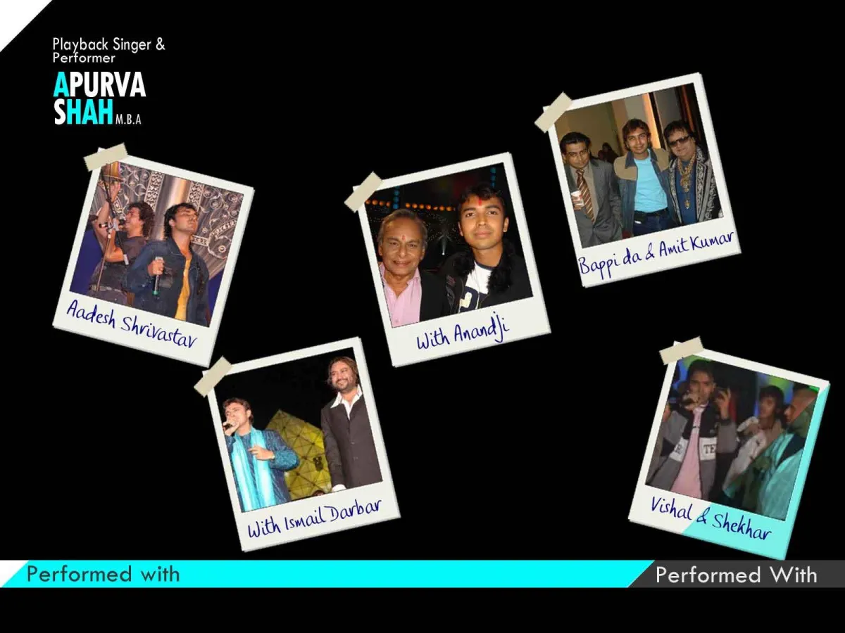 Apurv Shah celebrating with celebrities